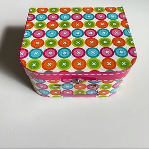 The Land of Nod Sewing Suitcase Kit Vintage